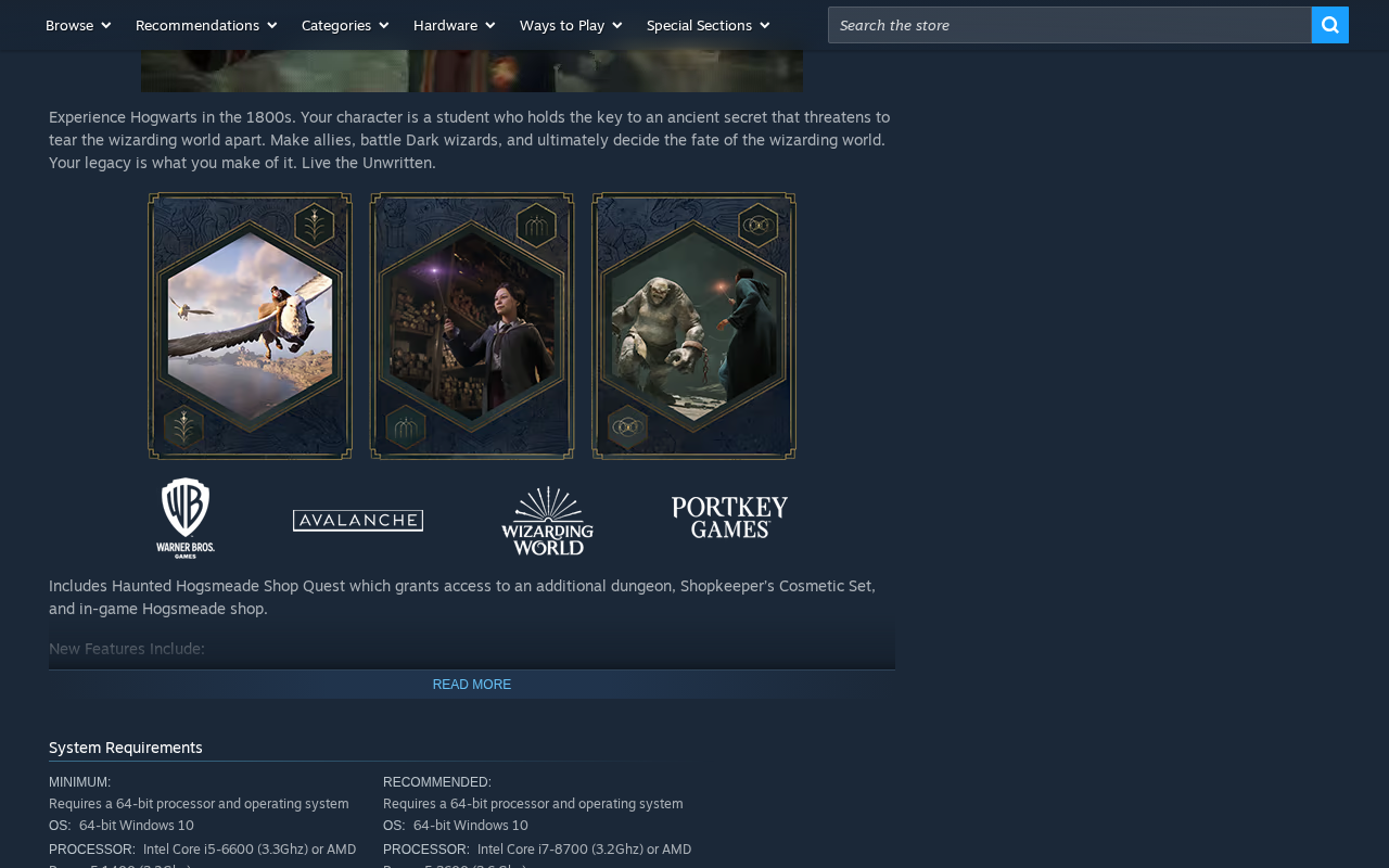 Hogwarts Legacy on Steam screenshot