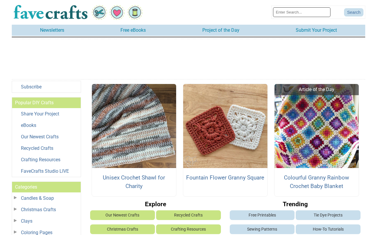 FaveCrafts screenshot
