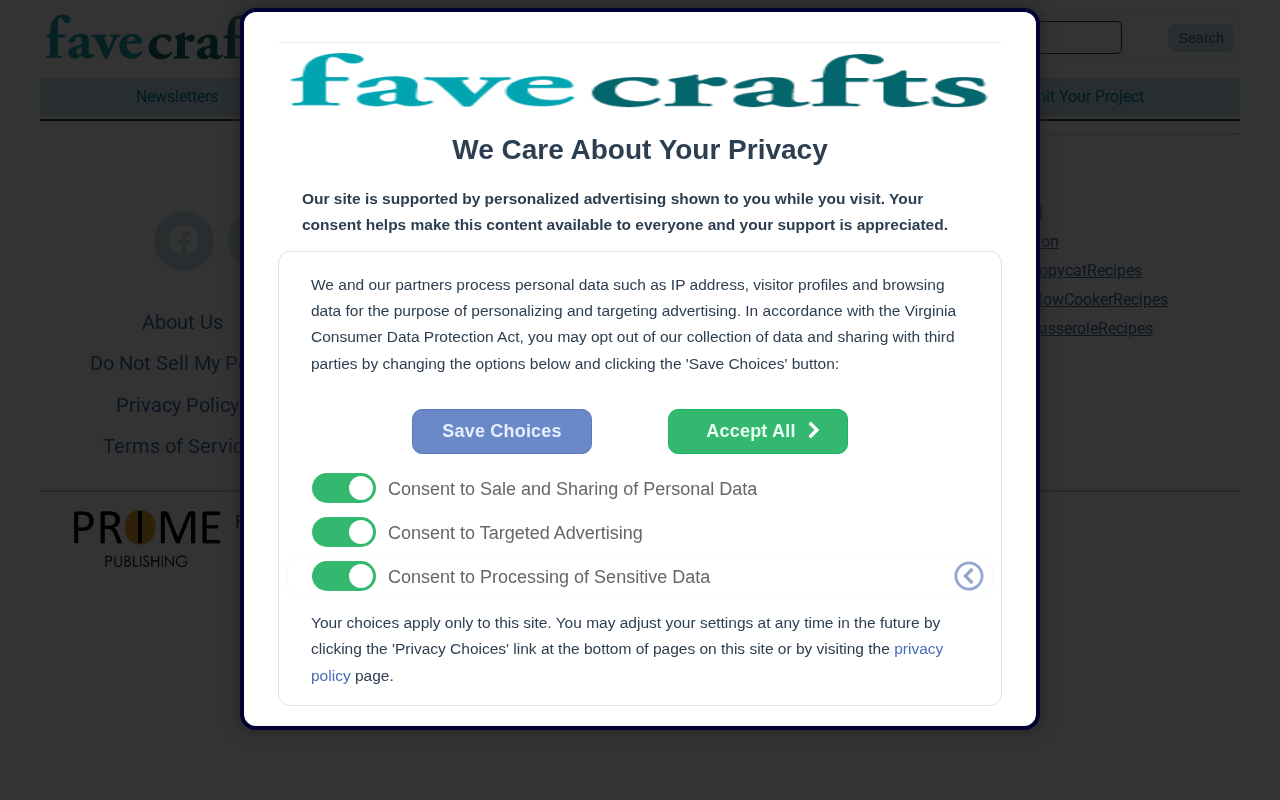 FaveCrafts screenshot