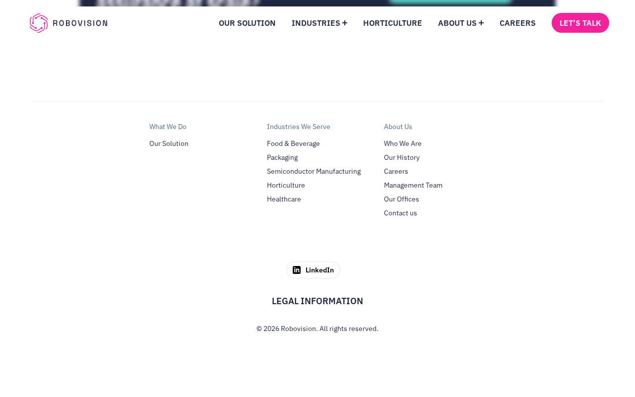 Industrial Vision Intelligence Infrastructure screenshot