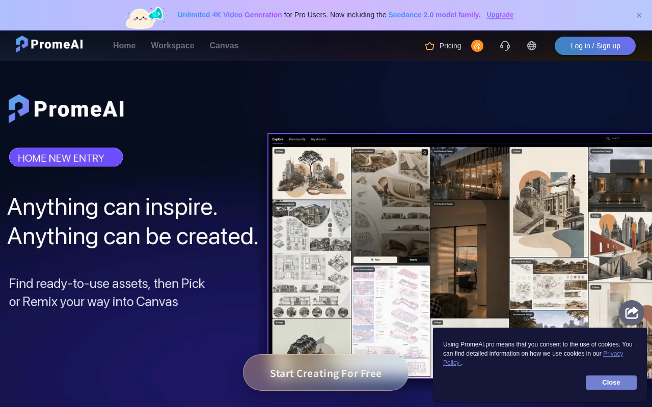 AI Image & Video Generator: Remix Design Ideas screenshot