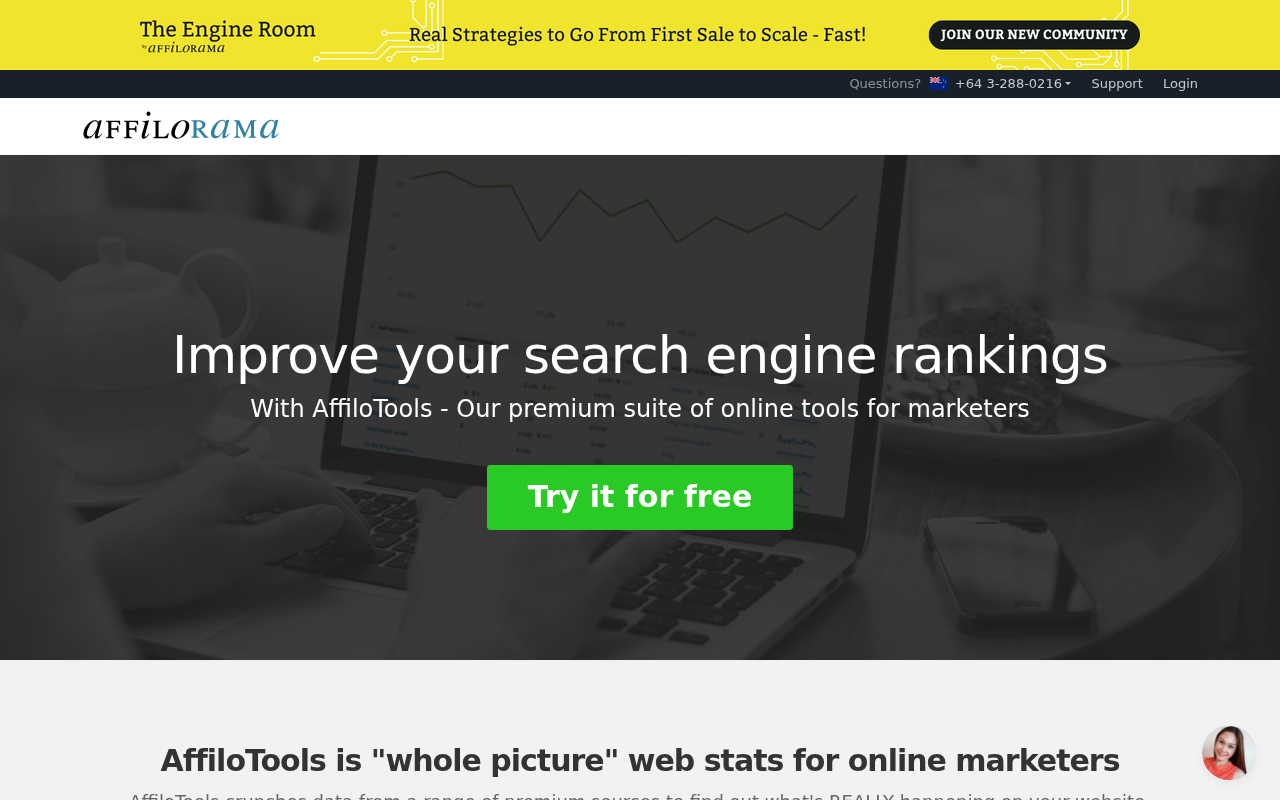 Improve your search engine rankings screenshot