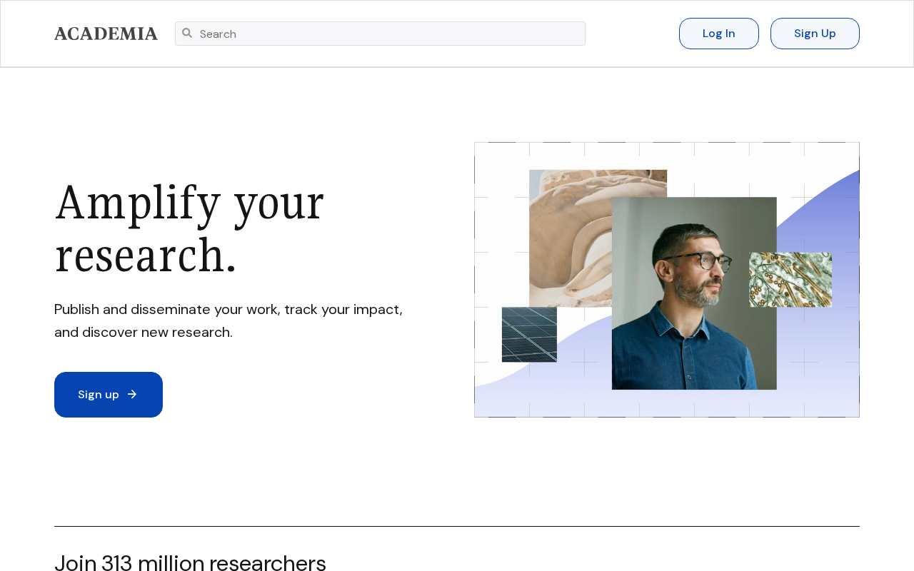 Amplify your research. screenshot