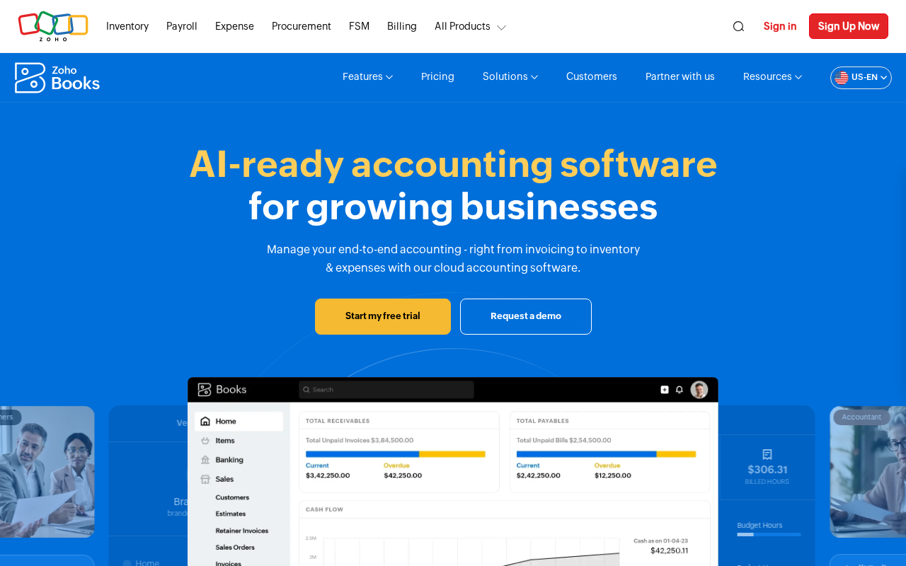 Powerful Accounting Software for Your Business screenshot