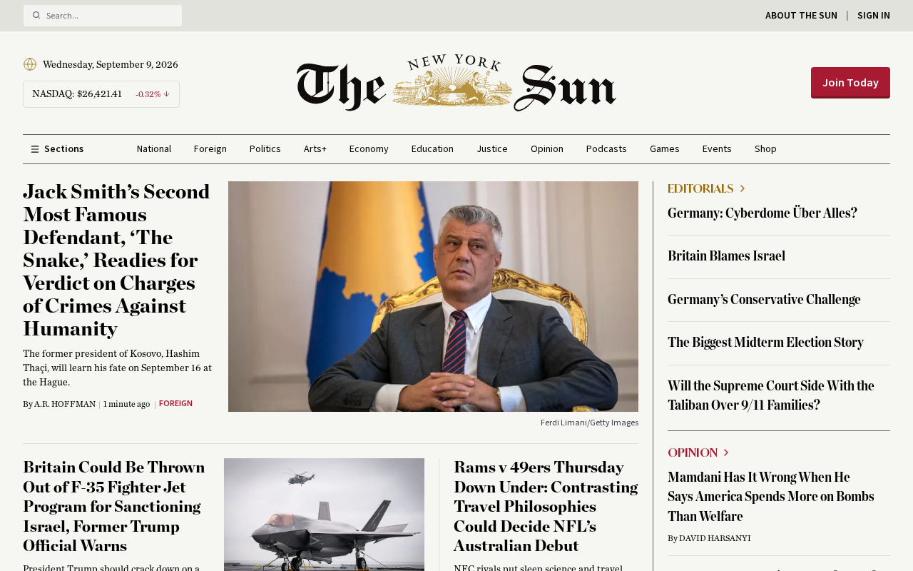 The New York Sun screenshot