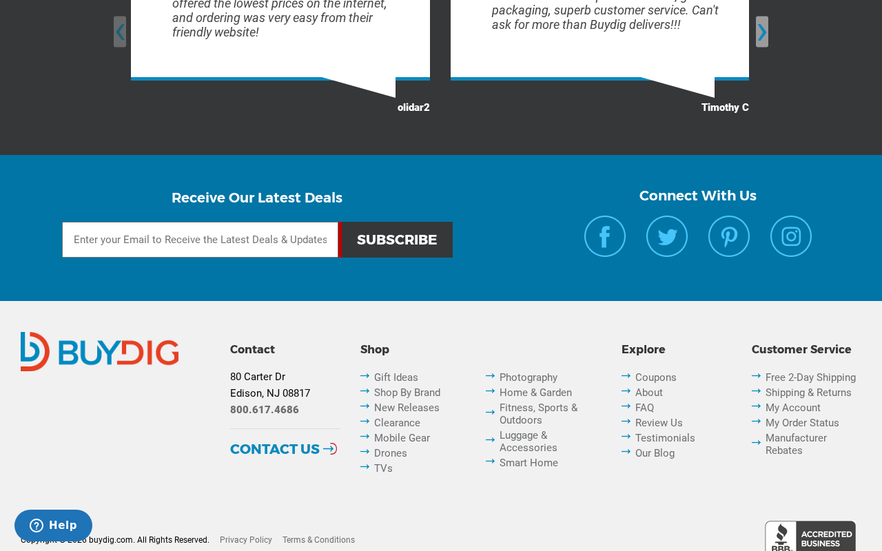 Our Most Popular Categories screenshot